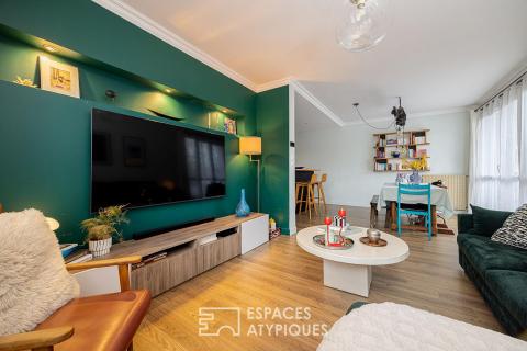 Appartement entièrement rénové avec balcon