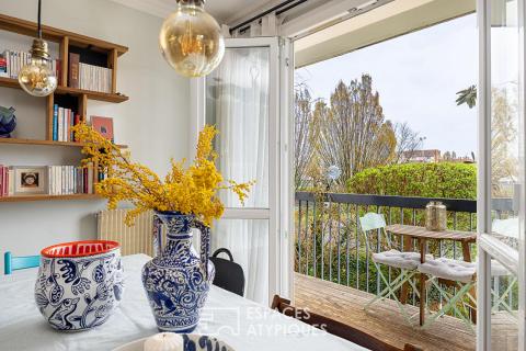 Appartement entièrement rénové avec balcon