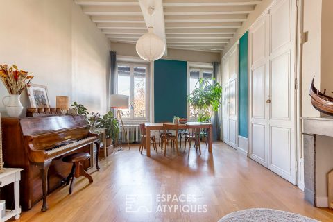 Appartement ancien rénové avec charme