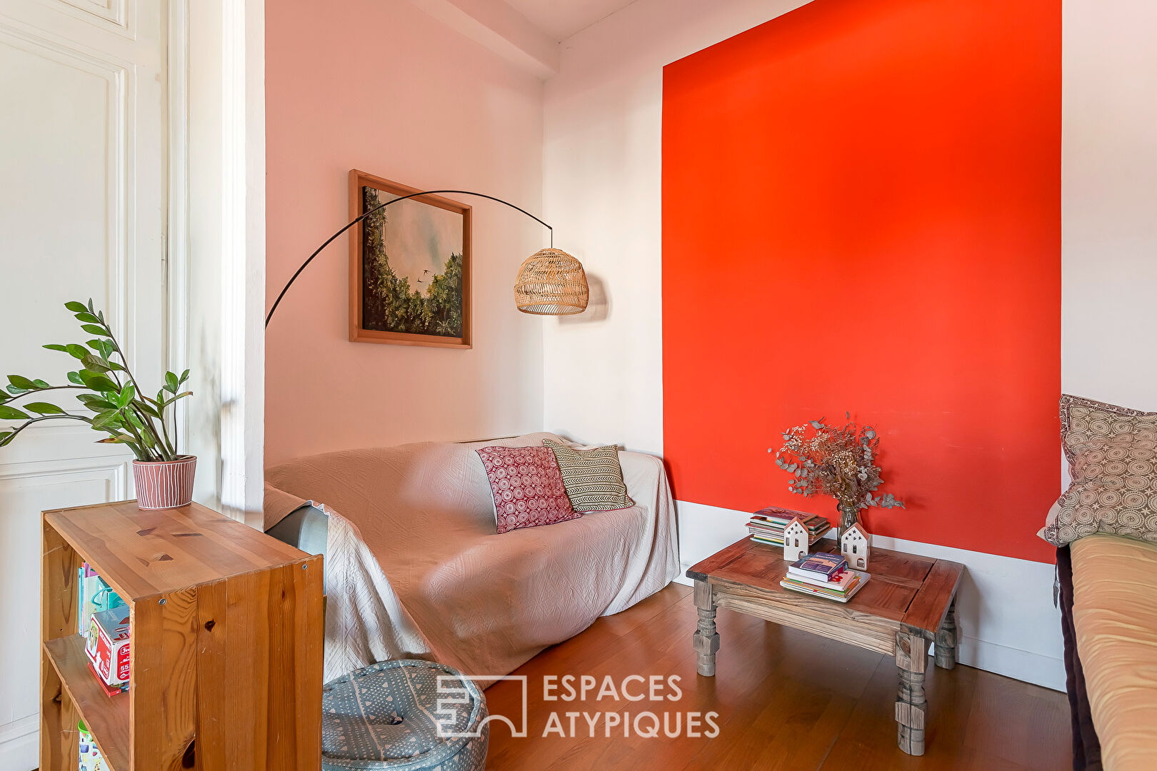 Appartement ancien rénové avec charme