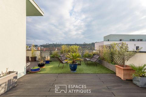 Rooftop avec 140m² de terrasse