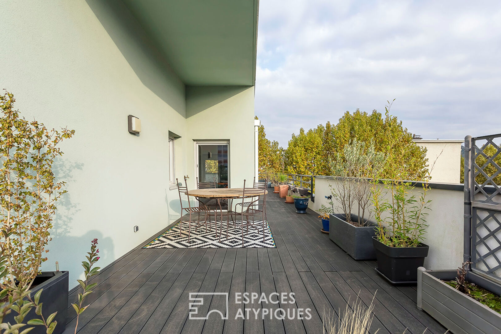 Rooftop avec 140m² de terrasse