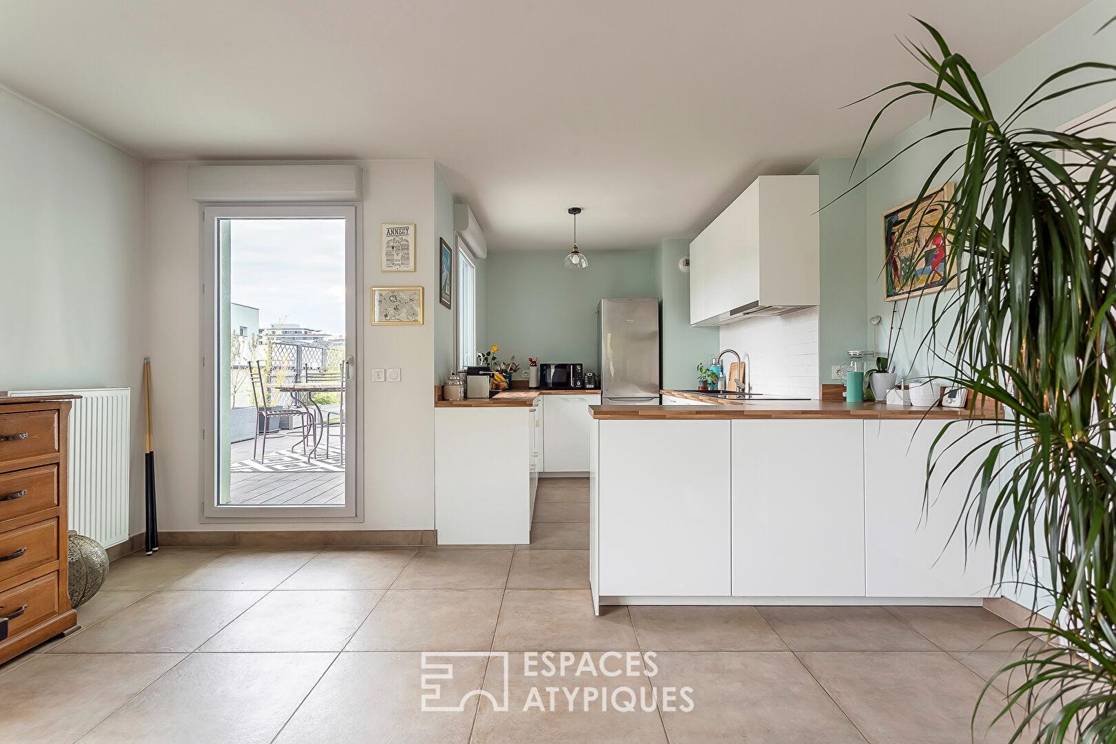 Rooftop avec 140m² de terrasse