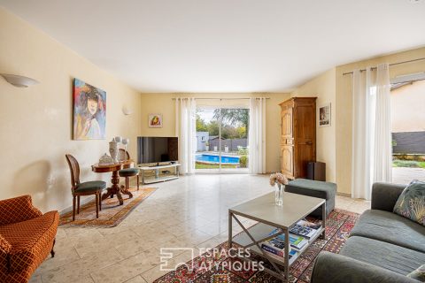 Architect-designed villa in Chassieu le Haut