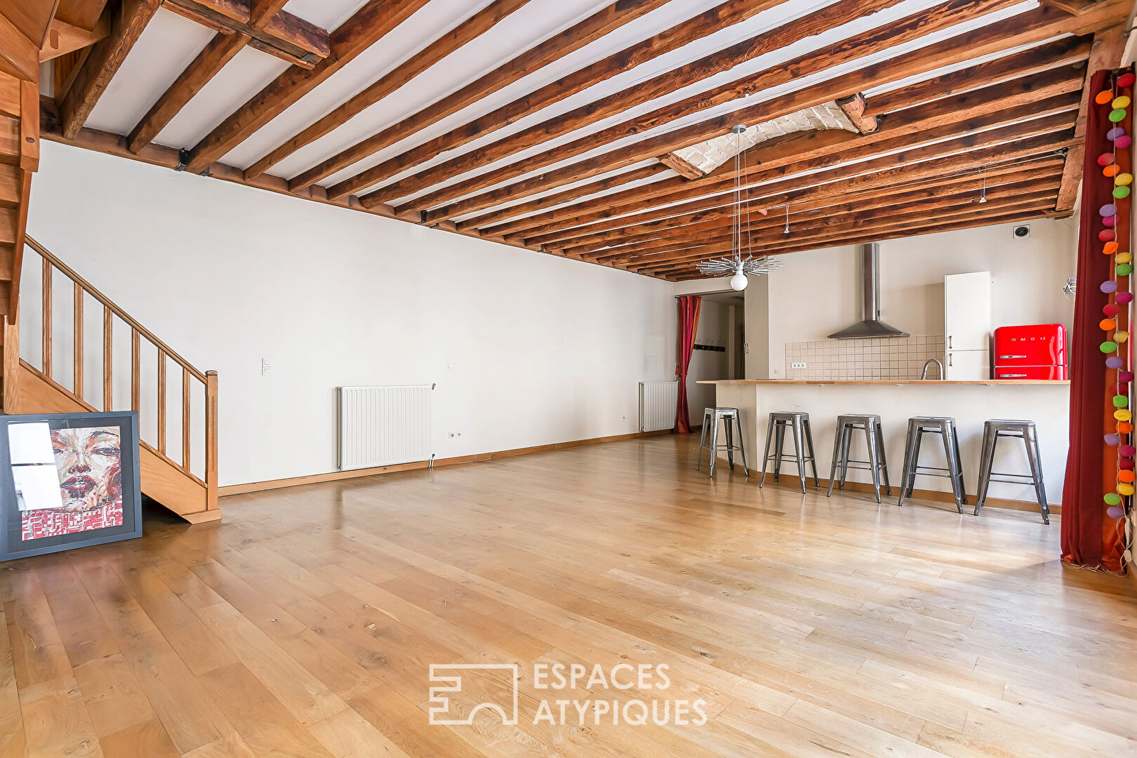 Duplex en dernier etage au coeur de la Préfecture