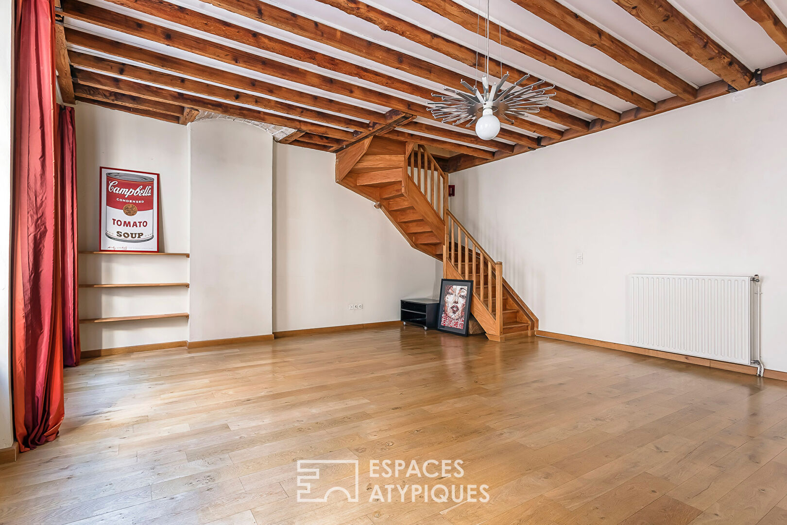 Duplex en dernier etage au coeur de la Préfecture