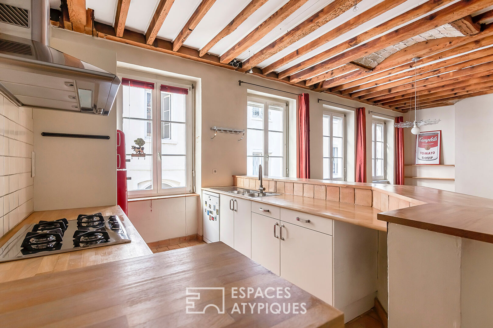 Duplex en dernier etage au coeur de la Préfecture