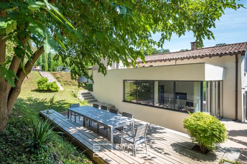 19th century house with contemporary extension
