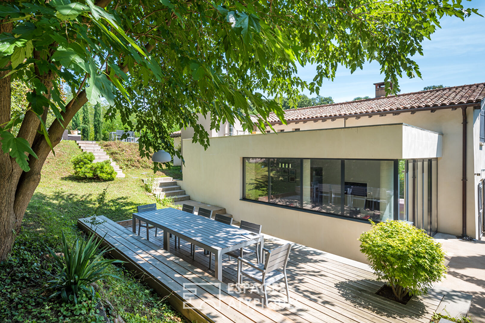 19th century house with contemporary extension
