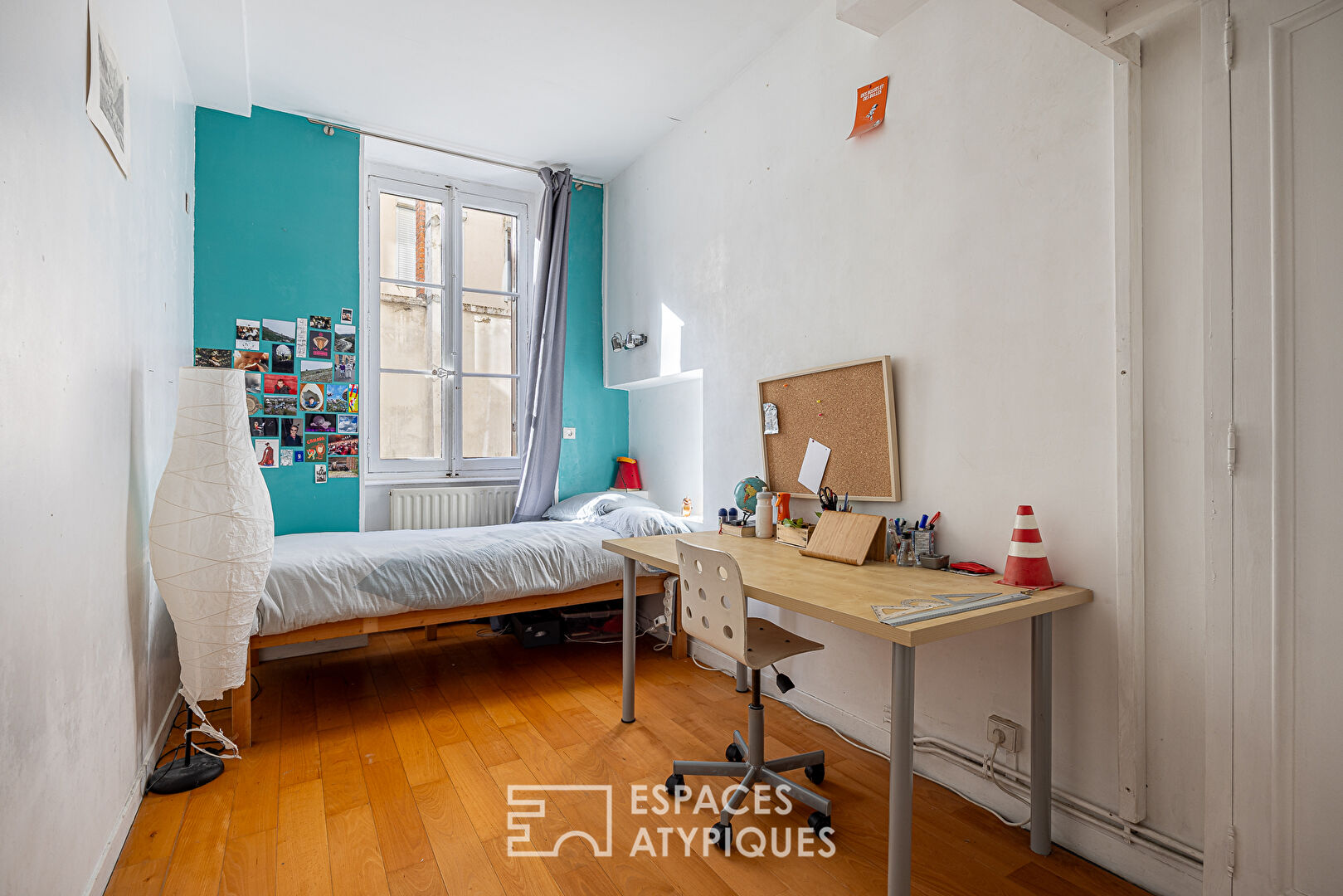 Loft traversant avec patio privé et potentiel locatif à Saint Louis