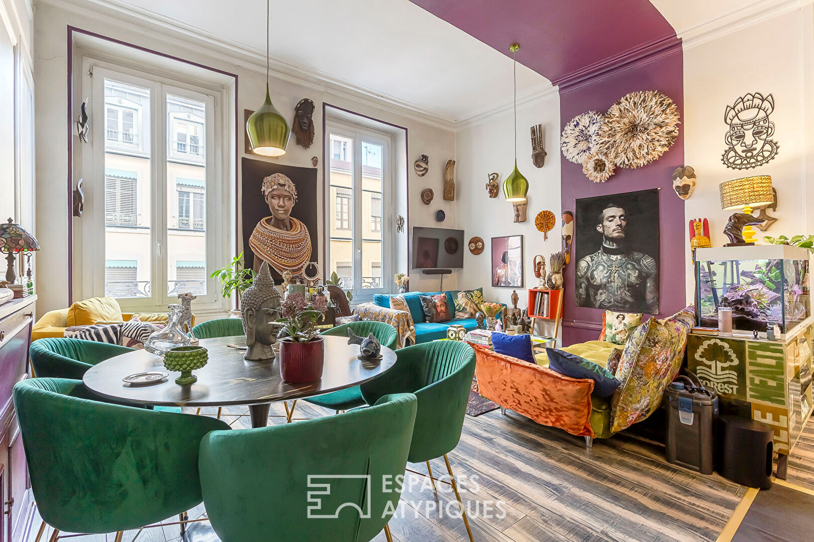 Appartement ancien à proximité de la place Guichard