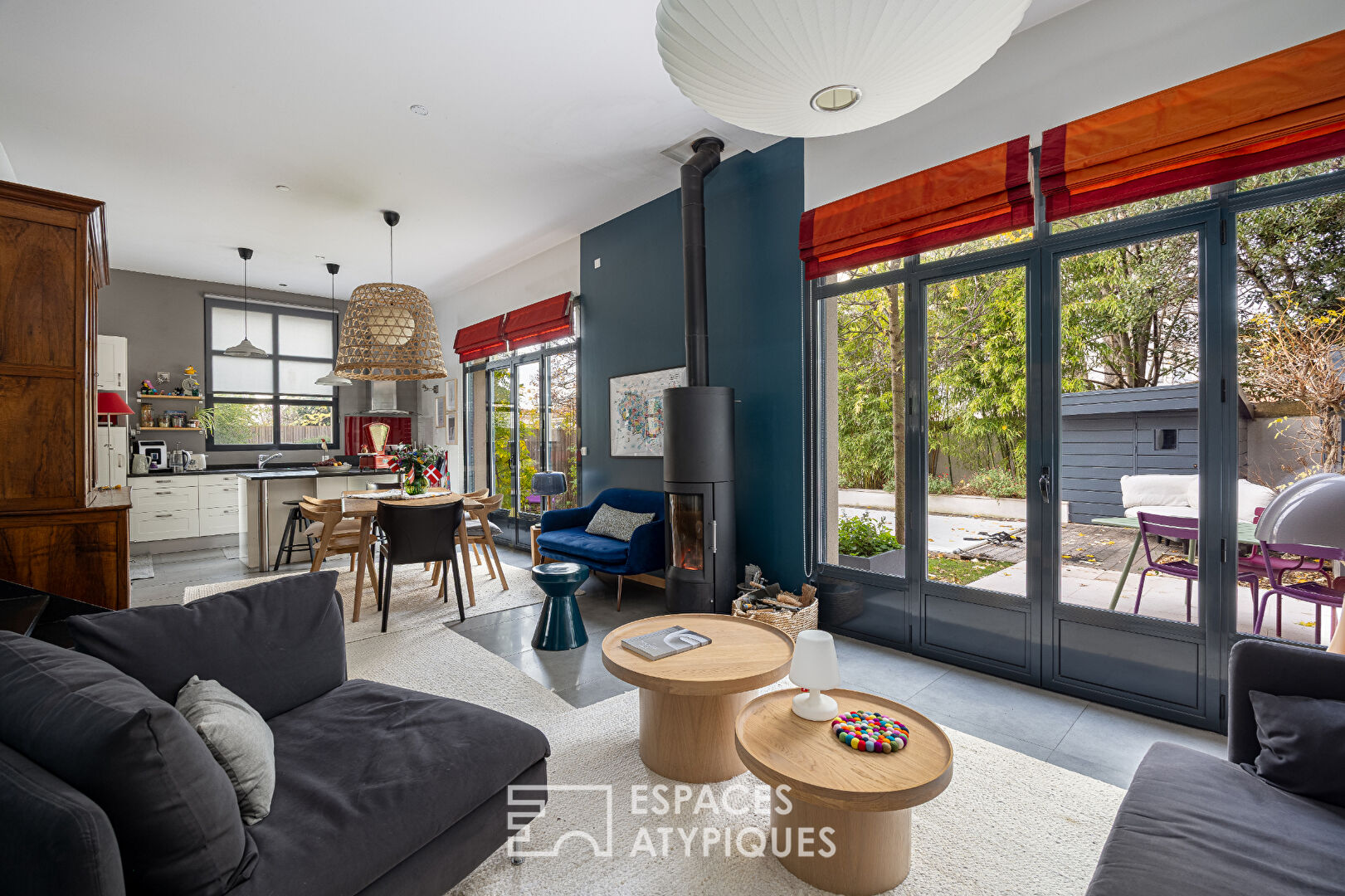 Maison avec jardin et piscine en plein coeur de la Croix Rousse
