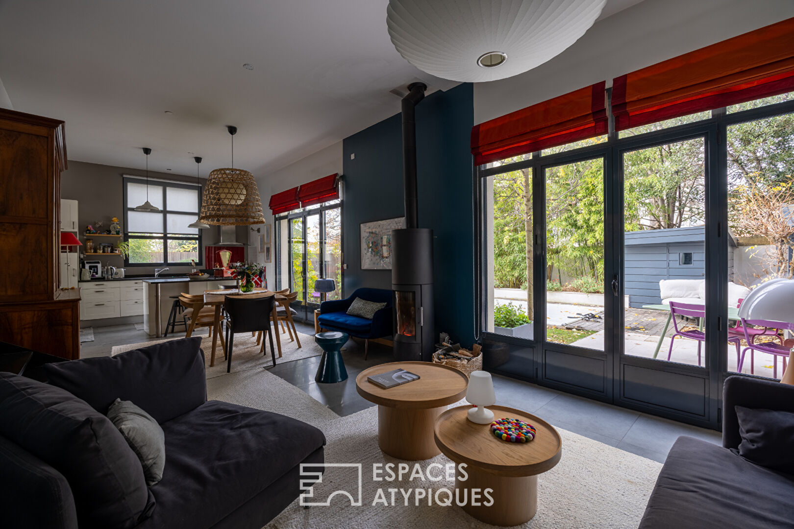 Maison avec jardin et piscine en plein coeur de la Croix Rousse