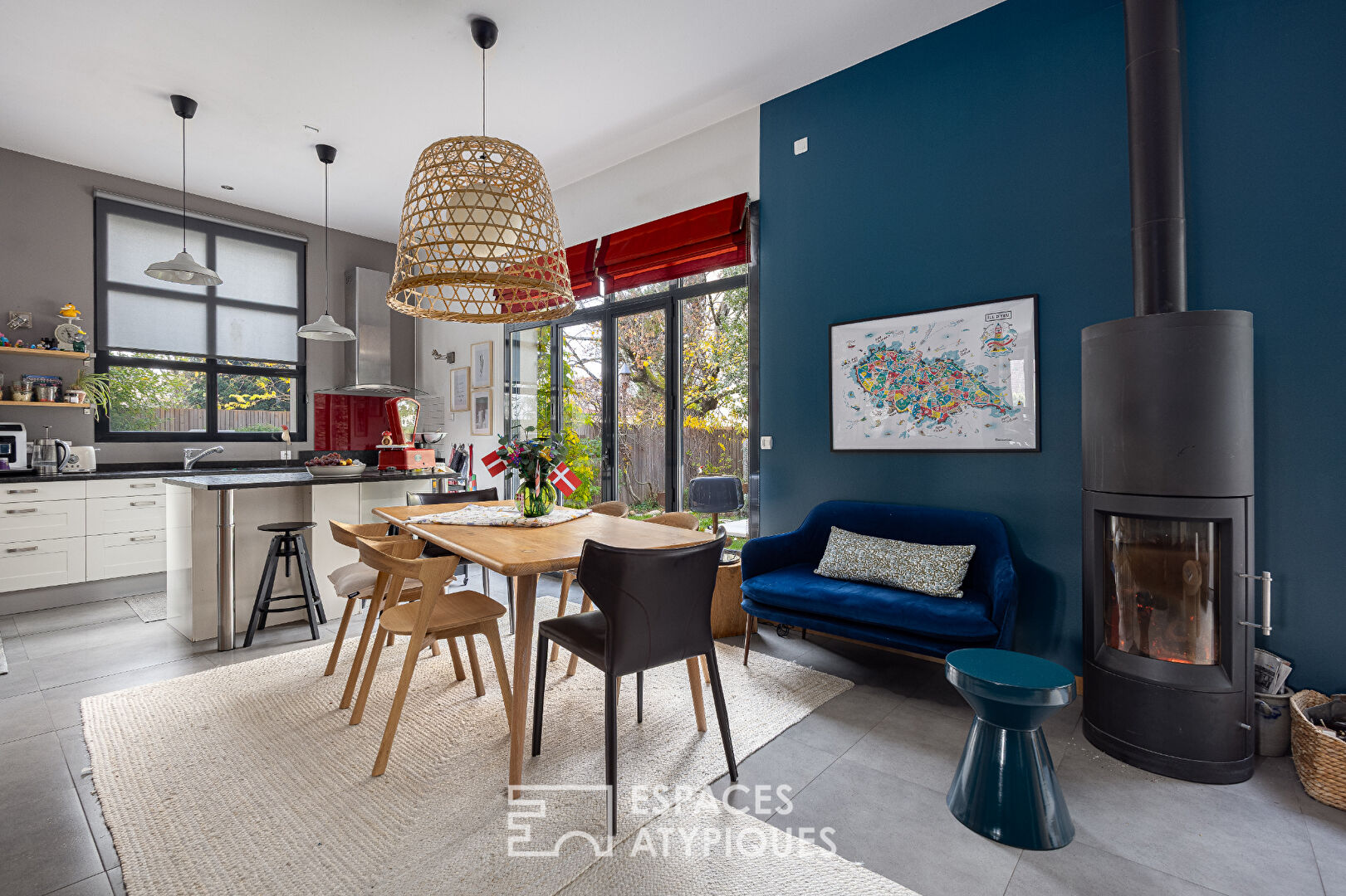 Maison avec jardin et piscine en plein coeur de la Croix Rousse