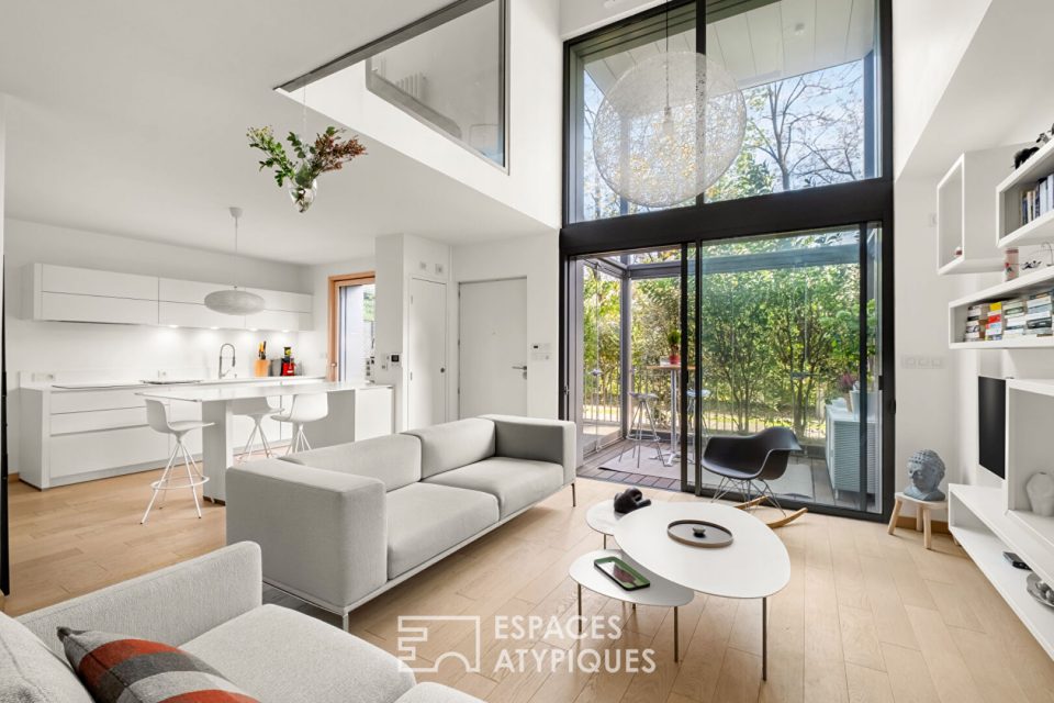 Duplex en rez-de-jardin dans une copropriété exclusive