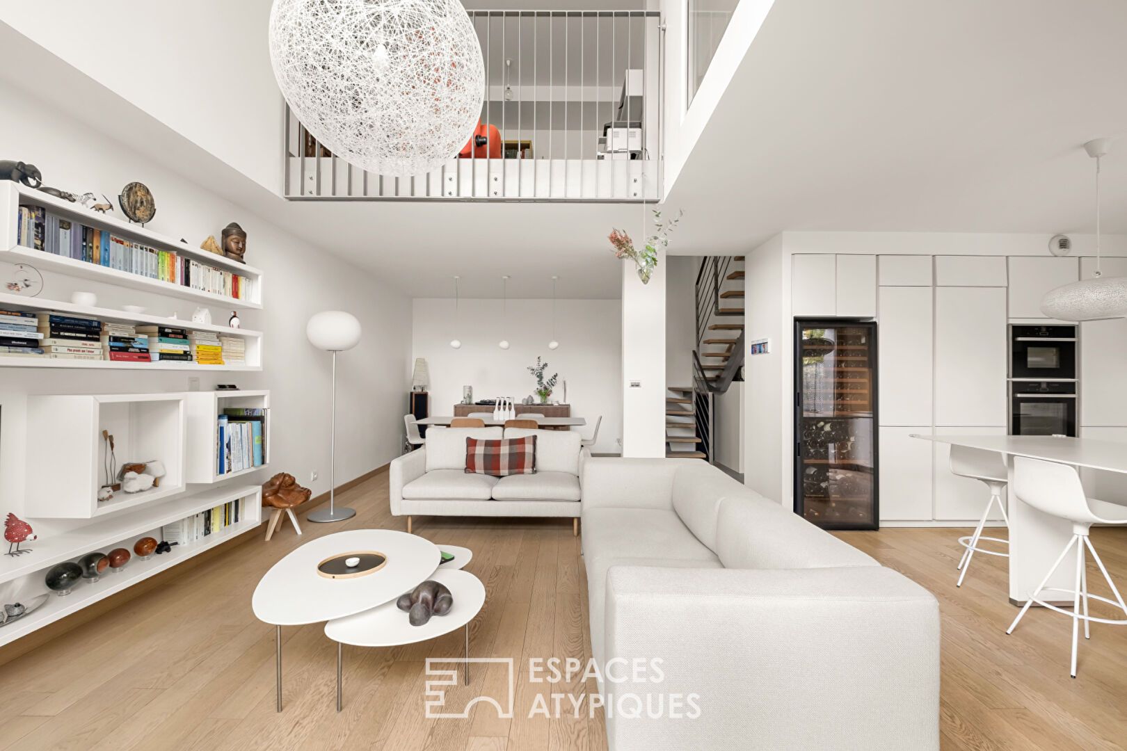 Duplex en rez-de-jardin dans une copropriété exclusive