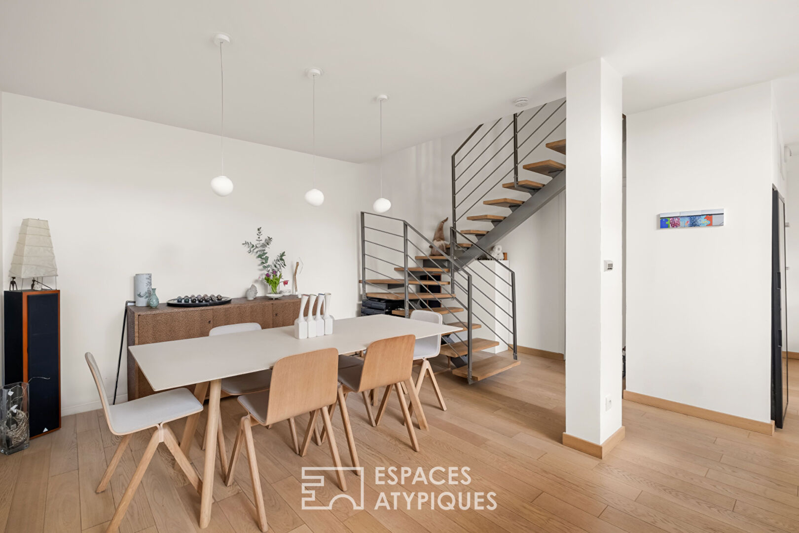 Duplex en rez-de-jardin dans une copropriété exclusive