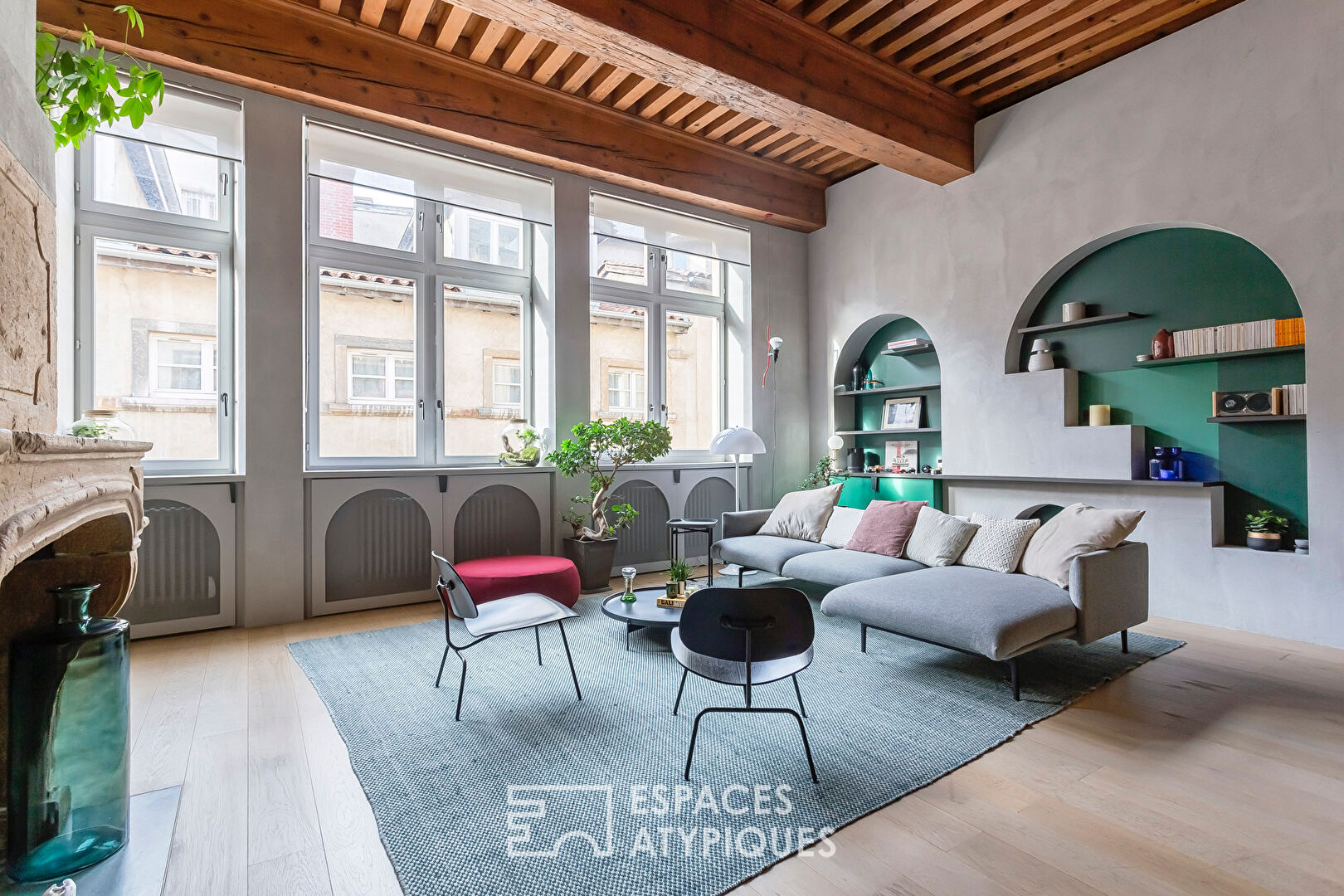 Appartement au coeur du vieux Lyon rénové par un architecte