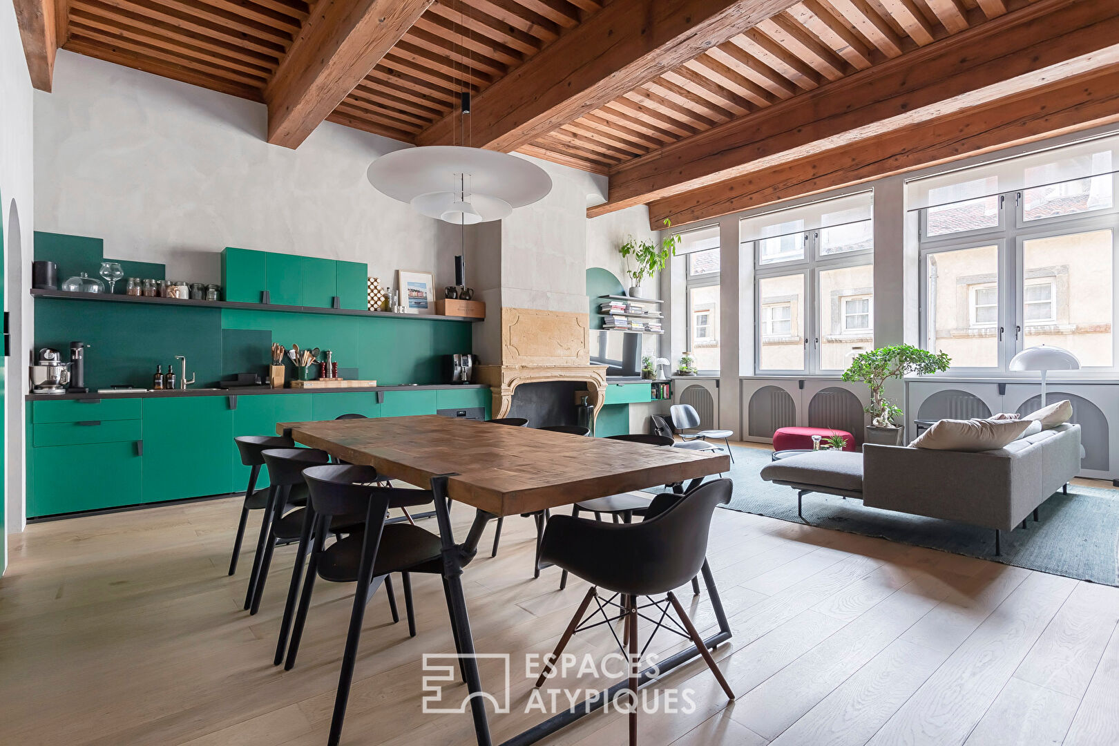 Appartement au coeur du vieux Lyon rénové par un architecte