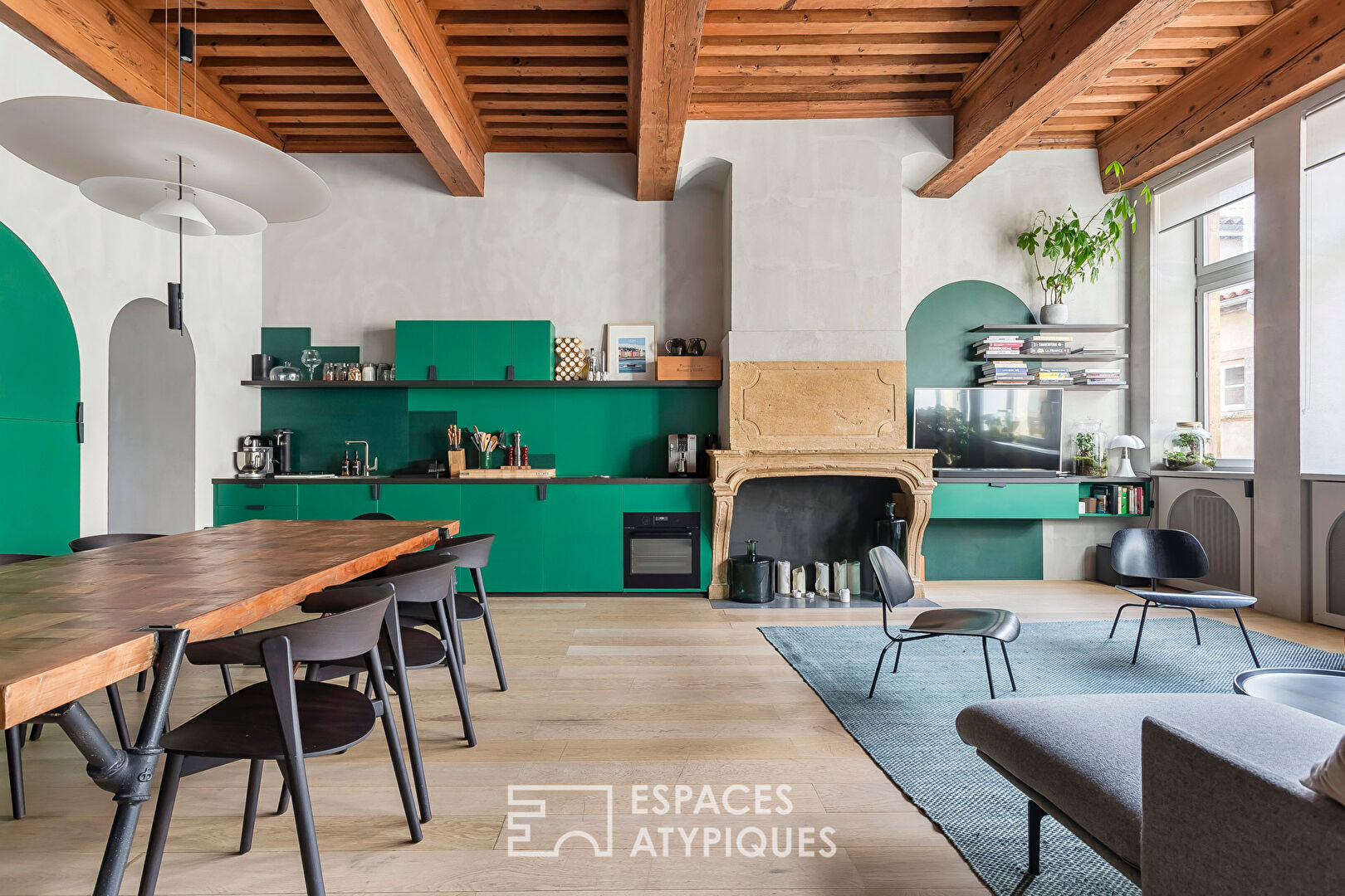 Appartement au coeur du vieux Lyon rénové par un architecte