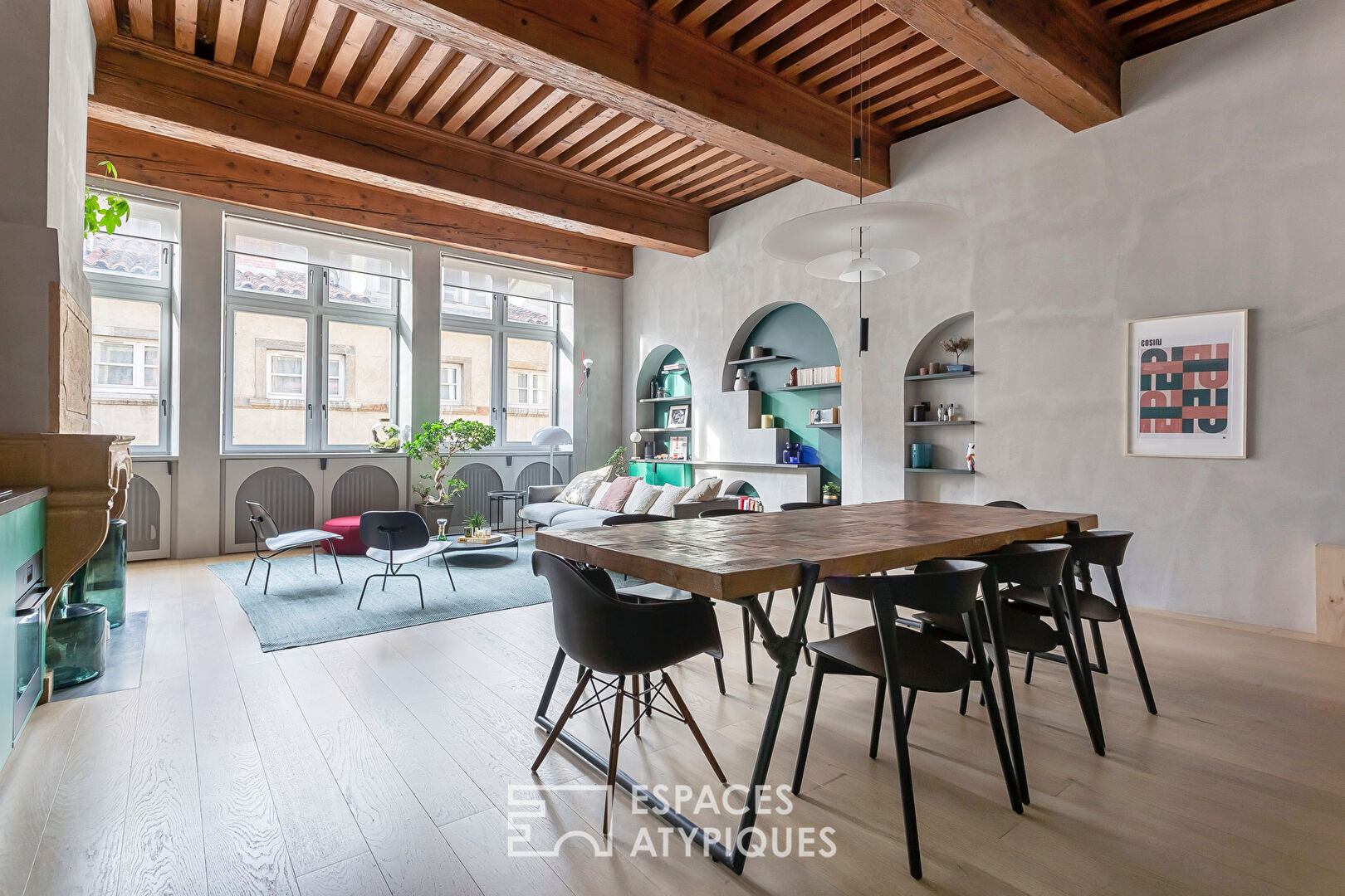 Appartement au coeur du vieux Lyon rénové par un architecte