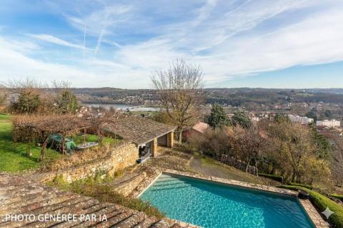 Ancienne maison de vigneron avec vue d&rsquo;exception