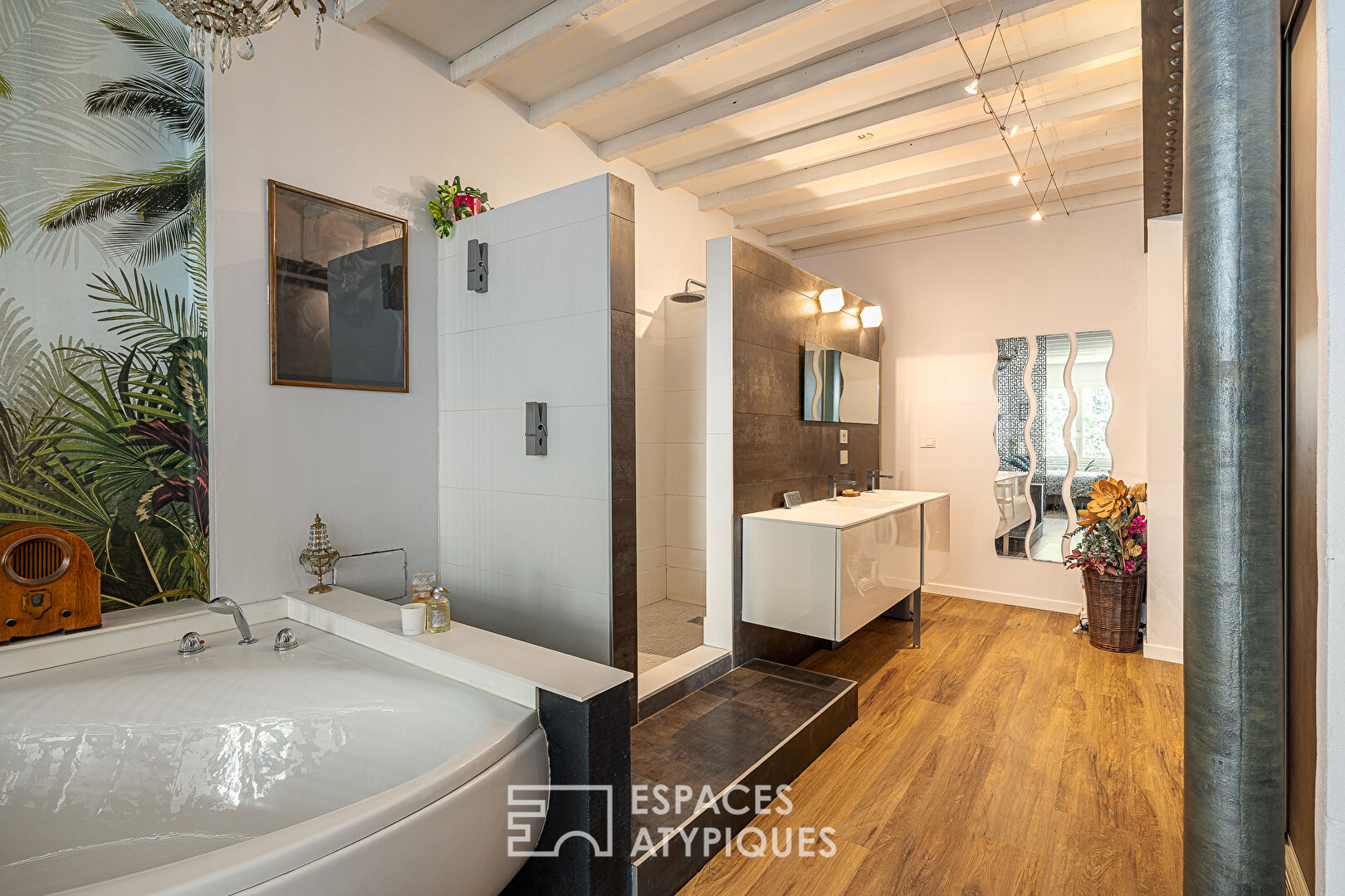 Appartement familial type loft avec vue sur la nature