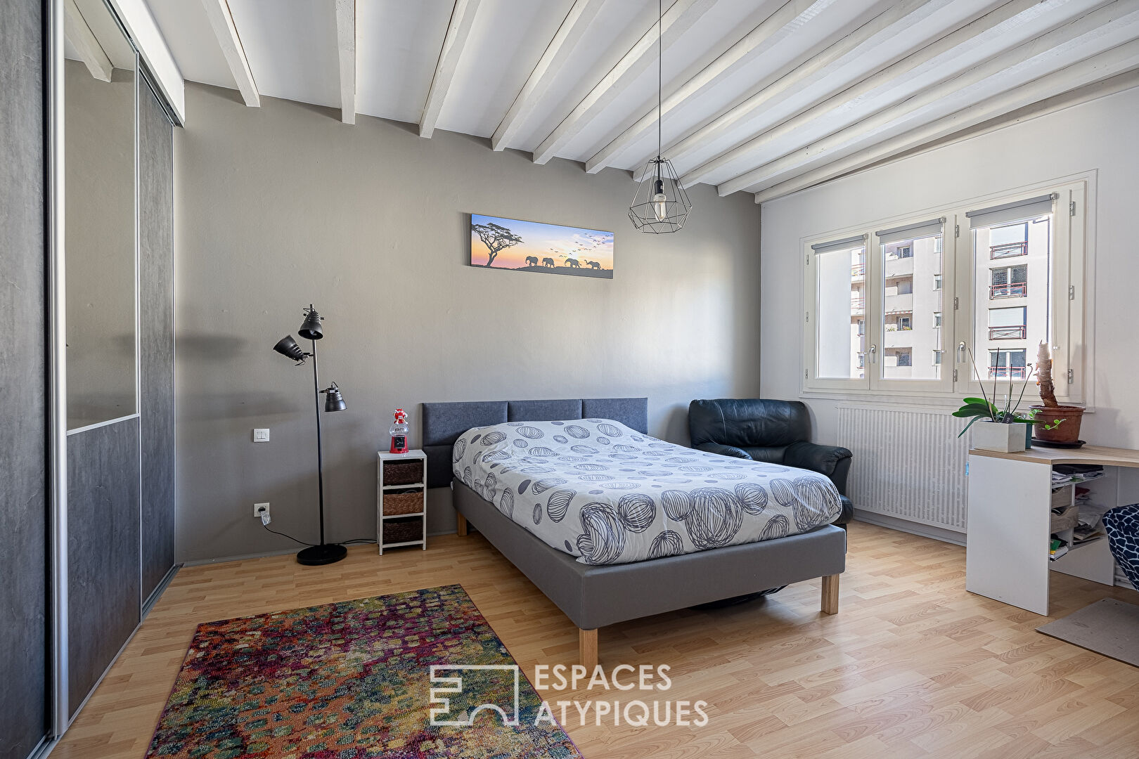 Appartement familial type loft avec vue sur la nature