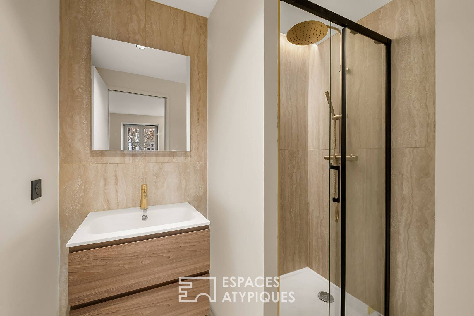 Appartement ancien rénové avec vue sur la Saône