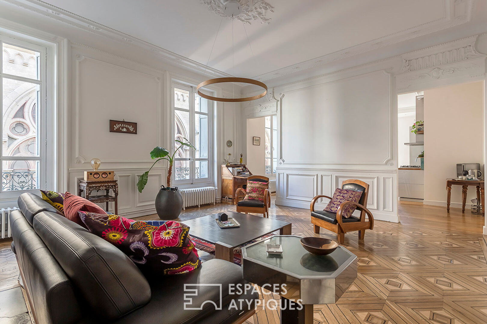 Bourgeois lumineux et vue cathédrale à Lyon 7e