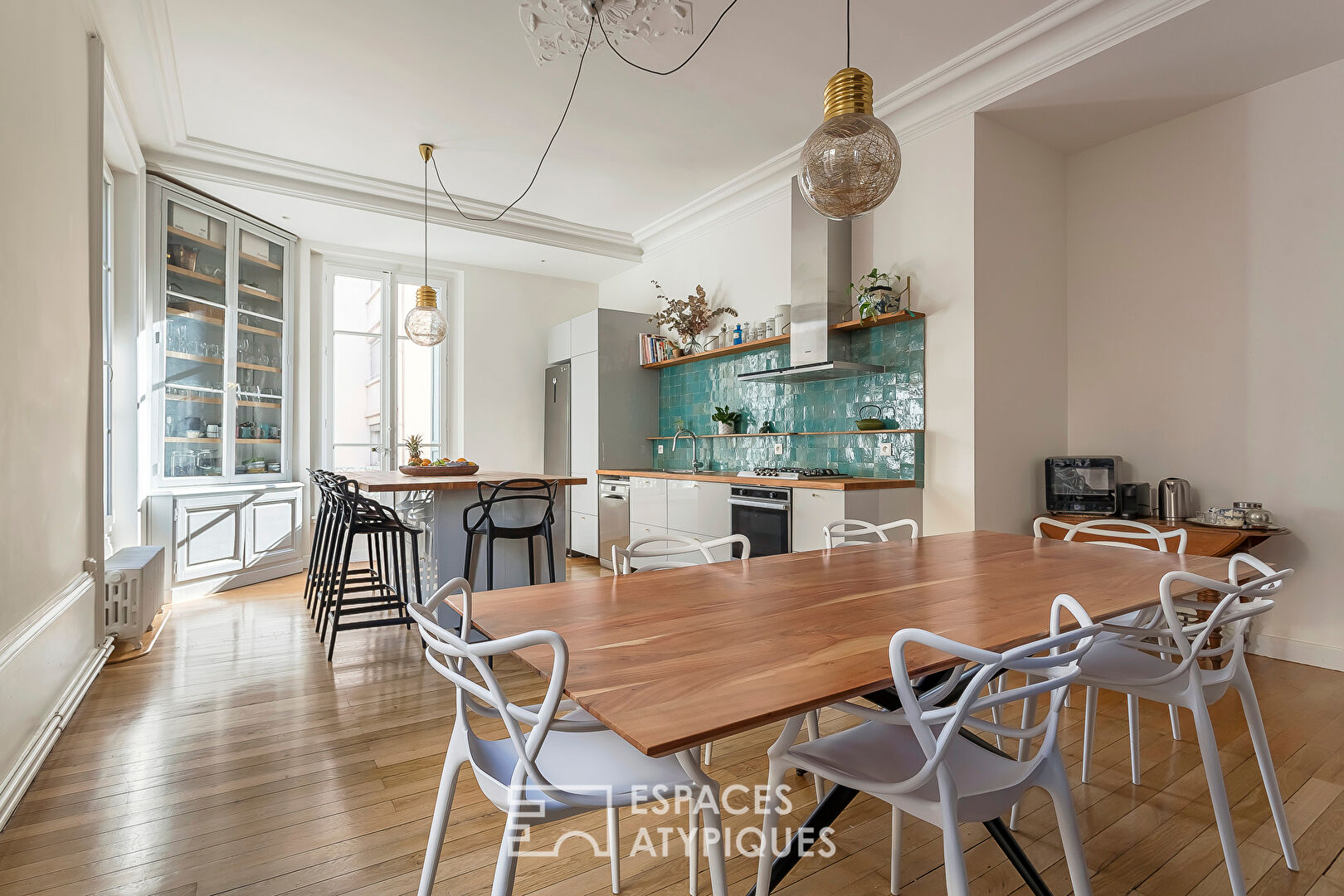 Bourgeois lumineux et vue cathédrale à Lyon 7e