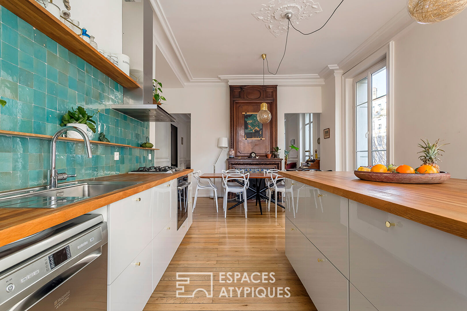 Bourgeois lumineux et vue cathédrale à Lyon 7e