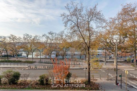 Appartement haussmannien bord du Rhône