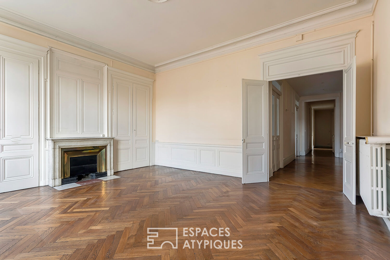 Appartement haussmannien bord du Rhône