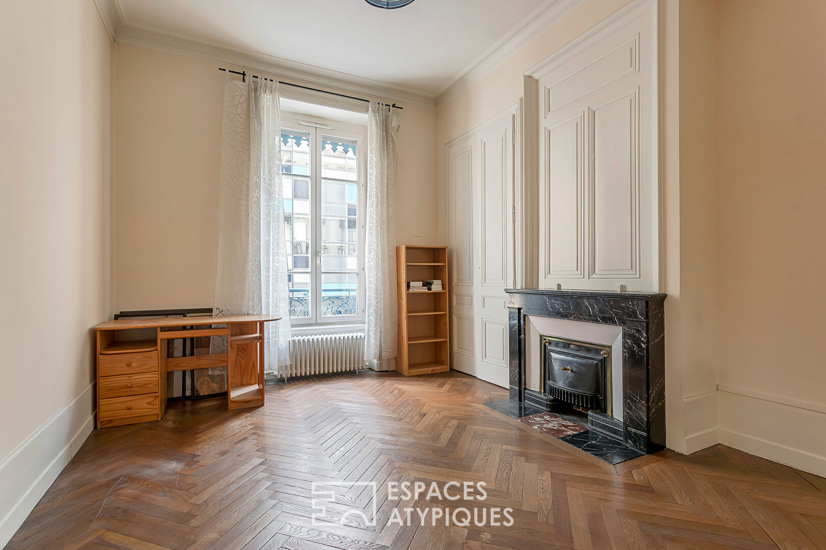 Appartement haussmannien bord du Rhône