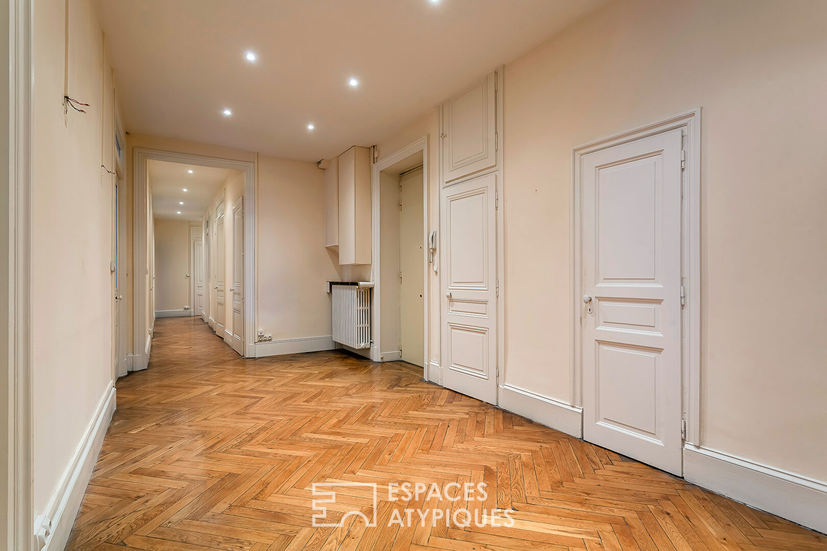 Appartement haussmannien bord du Rhône