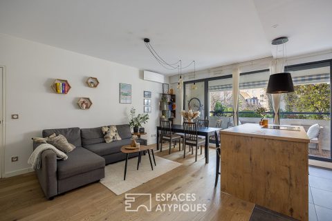 Appartement contemporain au calme avec balcon et parking