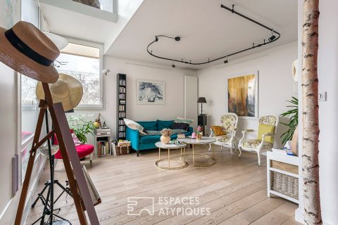 Duplex rénové en dernier étage avec terrasse
