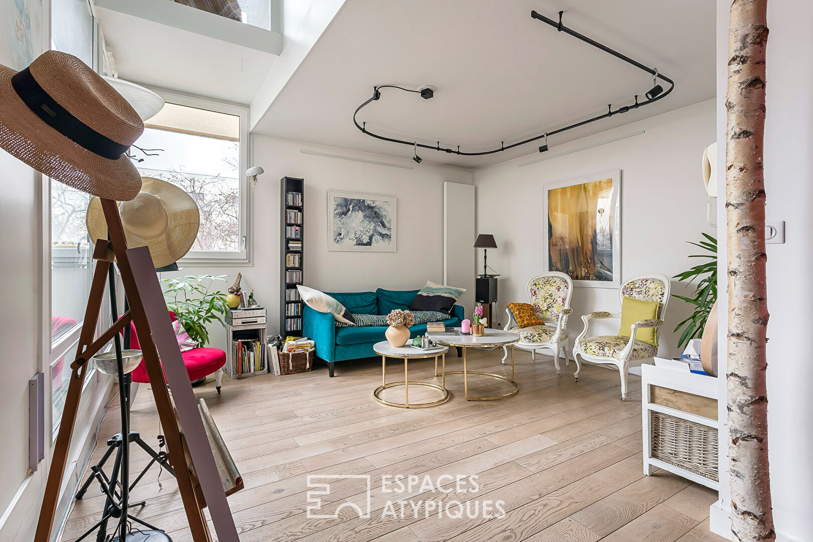 Duplex rénové en dernier étage avec terrasse