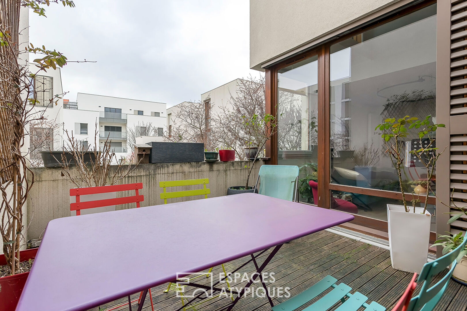 Duplex rénové en dernier étage avec terrasse