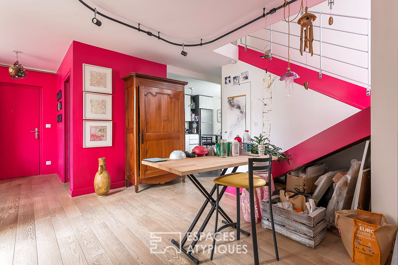 Duplex rénové en dernier étage avec terrasse