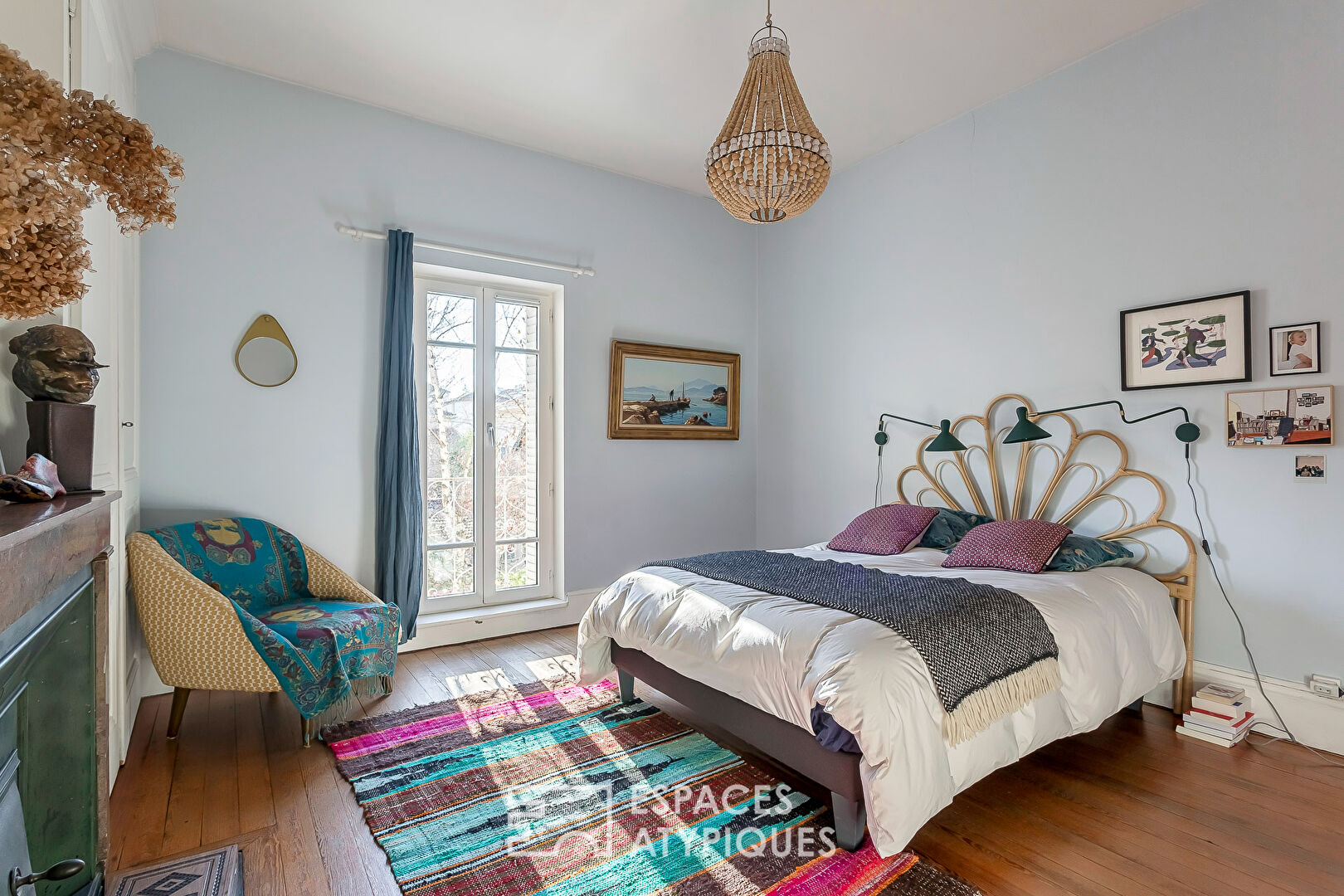 Maison de charme rénovée avec extension et jardin coeur Montchat