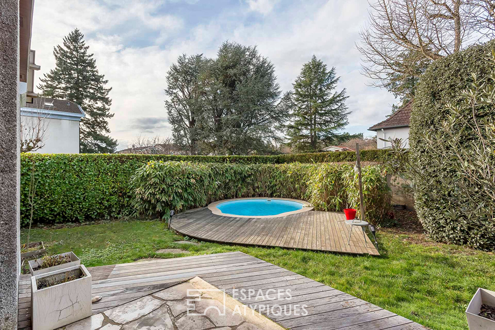 Maison d&rsquo;architecte moderniste – Tassin Bourg