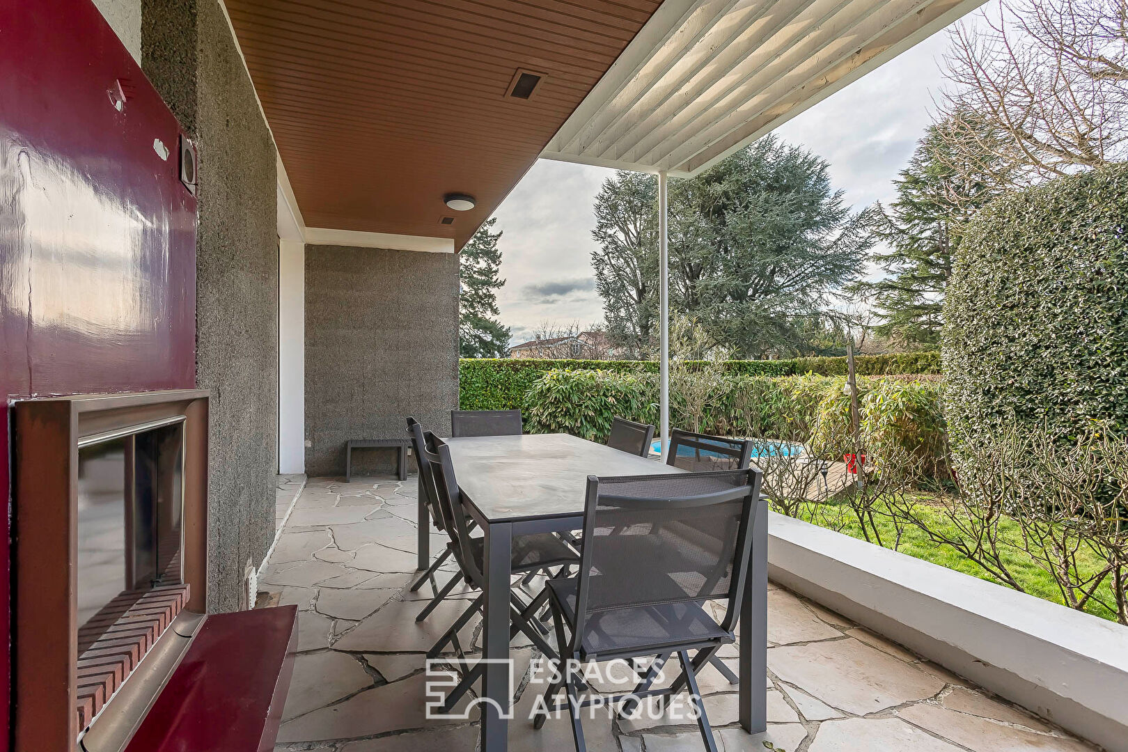 Maison d&rsquo;architecte moderniste – Tassin Bourg