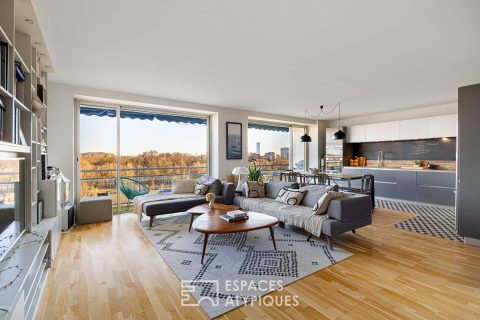 Appartement avec terrasse et vue sur le parc de la tête d’or
