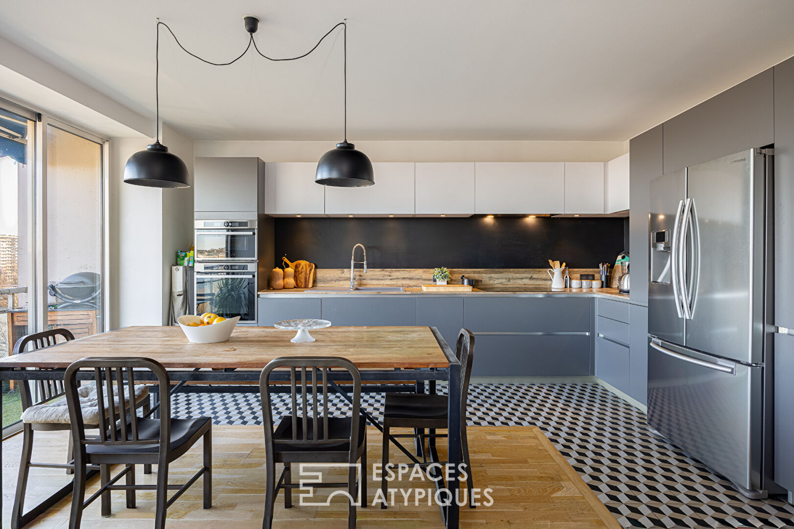 Appartement avec terrasse et vue sur le parc de la tête d&rsquo;or