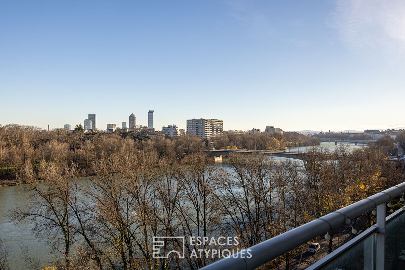 Appartement avec terrasse et vue sur le parc de la tête d&rsquo;or