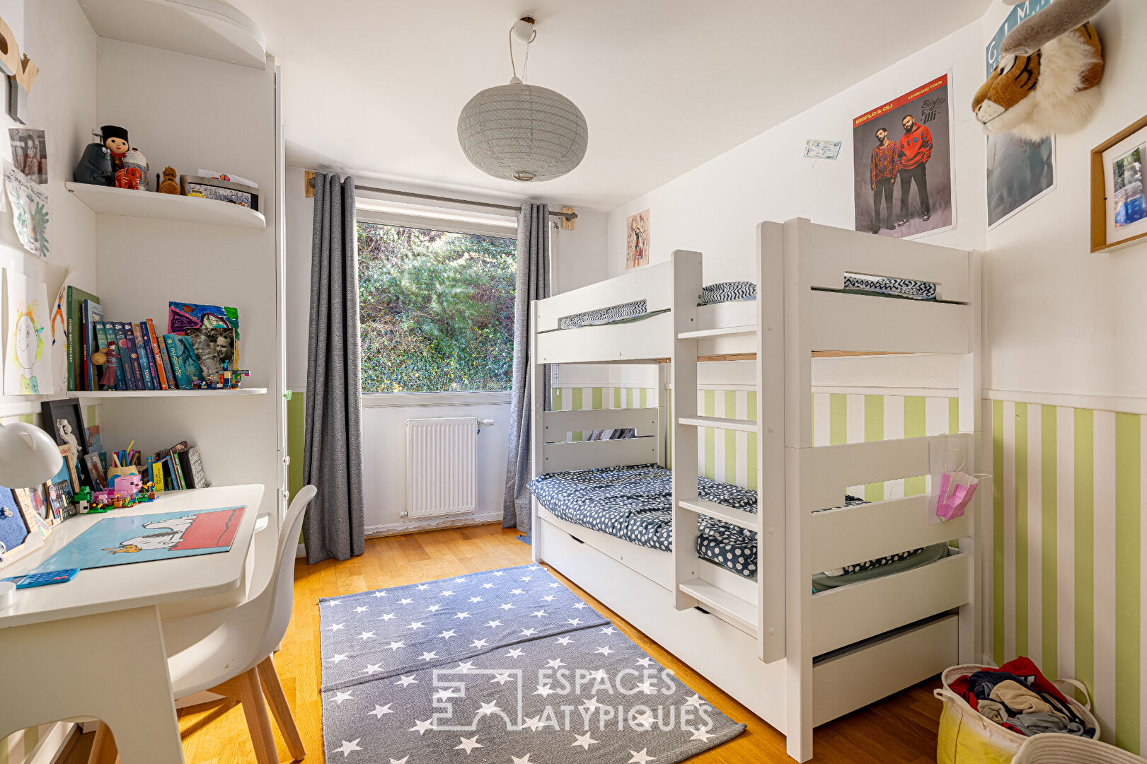 Appartement avec terrasse et vue sur le parc de la tête d&rsquo;or