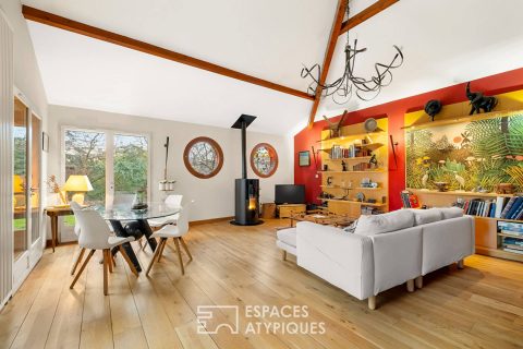 Maison bourgeoise avec extension en fond d&rsquo;impasse au Point-du-Jour