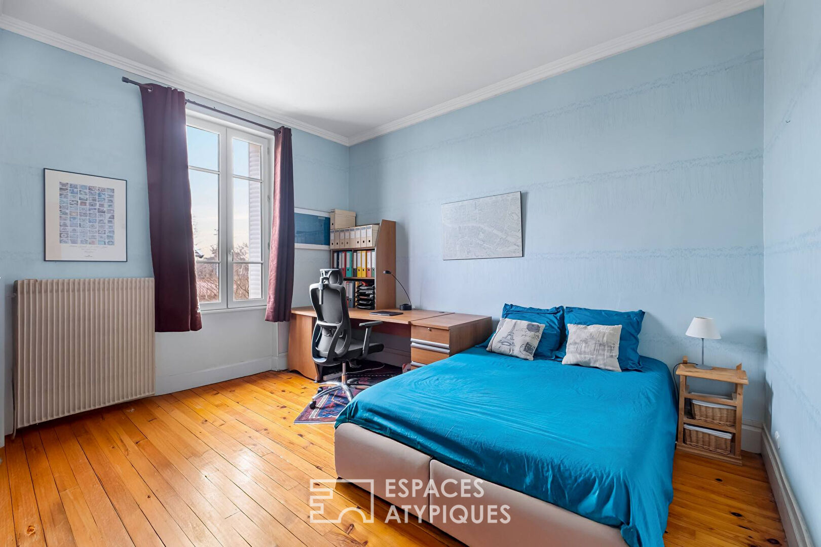 Maison bourgeoise avec extension en fond d&rsquo;impasse au Point-du-Jour